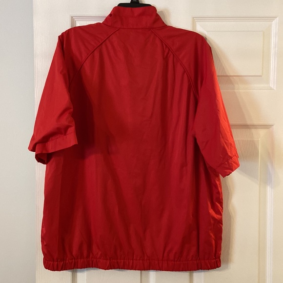 Greg Norman Man Windbreaks Shirt size M excellent condition color red - Picture 6 of 12